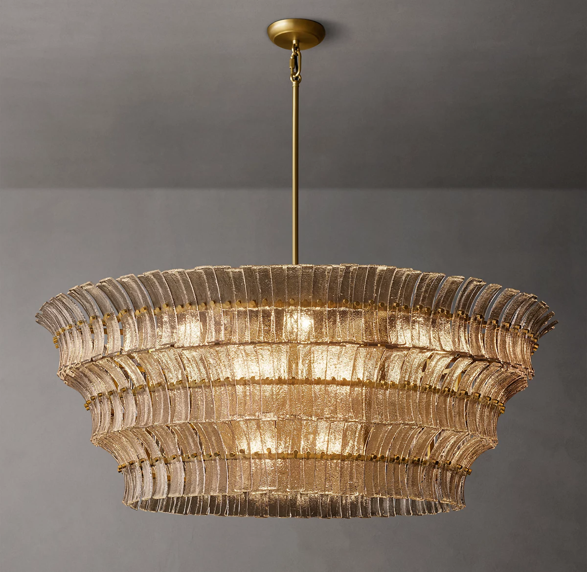 Factory American Style Modern Hanging Light Restaurant Decorations Chandelier for Hotel Bedroom Livingroom Brass Pendant Light · image 2