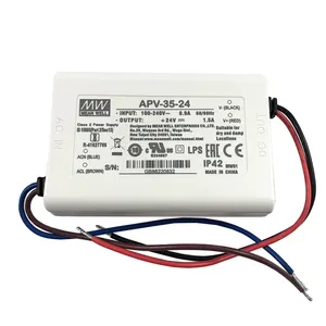 קטן וקומפקטי אומר גם APV-35-24 35w 5v 12v 15v 24v 36v מתח נמוך פלט יחיד flicker נהג