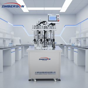 <span class=keywords><strong>Machine</strong></span> d'emballage multifonctionnelle industrielle à 4 têtes pour le remplissage d'eau, d'huile, de jus et de parfum liquide - Product Image 2