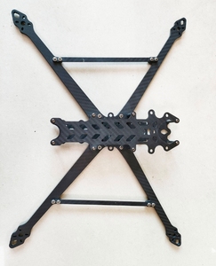 Kit de Marco de Fibra de Carbono UFlight de 7 Pulgadas/10 Pulgadas (295 mm/427 mm) con Capacidad FPV, Distancia entre Ejes de 295 mm, Brazo de 5.0 mm para Dron FPV UAV - Product Image 4