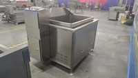 Friteuse industrielle entièrement automatique personnalisable pour frites de pommes de terre, avec fonction de décharge et de mélange automatiques