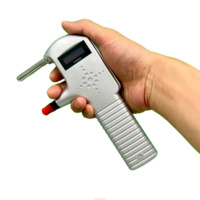 EURVET Vet Veterinary Tonometer Handheld Animal Fast IOP Measurement Pet Hospital Laboratory Family Pet Use Easy Operation