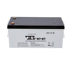 Batería tubular recargable de larga duración 12V 100ah 150ah 200ah 220ah batería solar de gel batería de panel solar de plomo ácido para UPS solares - Product Image 1