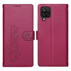 Funda de cuero con diseño de gato para <span class=keywords><strong>Samsung</strong></span> <span class=keywords><strong>Galaxy</strong></span> A14 A24 A34 A54 A13 <span class=keywords><strong>A23</strong></span> A33 A53 A73 5G A12 A32 A52 A72 A22 A51 A71 4G - Product Image 6