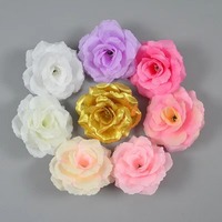 Meistverkaufte Mittelgroße Seiden-Kunstrosen-Stiele Smaragdgrün Gold Hochzeit Babyparty St. Patrick's Day Deko Großpackung DIY