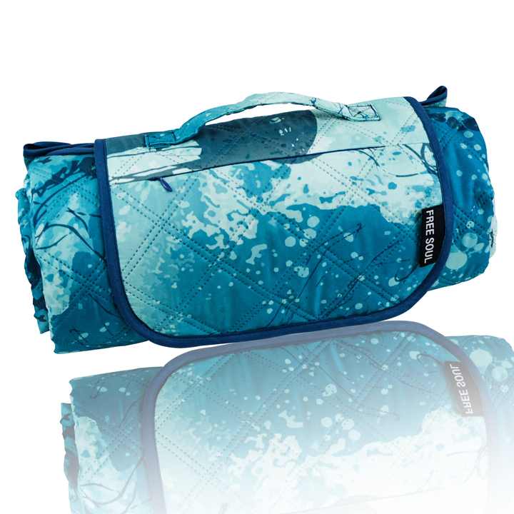 High Quality Foldable Extra Large Recycled Picnic Blanket Custom Print