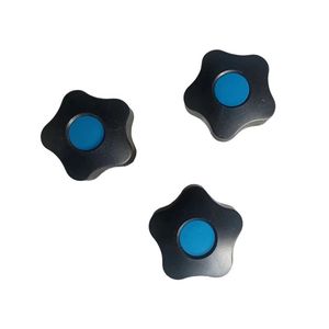 Poignées en nylon en forme de fleur de prunier, vis en T, M6-M12, poignées de tiroir, boutons de meubles, poignée étoile, design cinq étoiles - Product Image 3