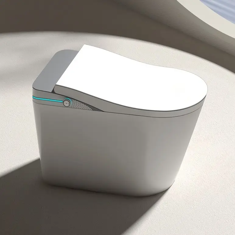 Automatische Wc Sanitair Water Kast Toiletpot Vloer Gemonteerde Luxe Keramische Badkamer Intelligente Smart Toilet Commode