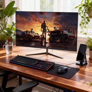 หน้าจอแบนสำหรับเล่นเกมหน้าจอสัมผัสขนาด27นิ้ว180Hz 240Hz 360Hz <span class=keywords><strong>PC</strong></span> 2K หน้าจอ LCD คอมพิวเตอร์ตั้งโต๊ะเล่นเกม - Product Image 1