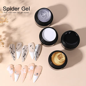 Gel UV <span class=keywords><strong>semi</strong></span>-<span class=keywords><strong>permanent</strong></span> Spider en gros avec constructeur d'ongles pour la peinture DIY, le dessin, la manucure, le <span class=keywords><strong>vernis</strong></span>, le nail art, le liner, couleurs MIX - Product Image 2