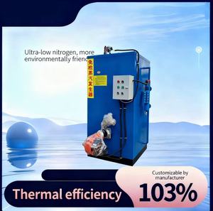 Générateur de vapeur au gaz naturel vertical automatique industriel homologué CE, <span class=keywords><strong>chaudière</strong></span> à eau chaude à haute efficacité pour centrale électrique - Product Image 4