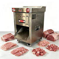 Máquina Rebanadora Automática Ajustable de Acero Aleado para Pechuga de Pollo y Lomo de Res, de Alta Capacidad, Nueva Condición, para Procesamiento de Carne