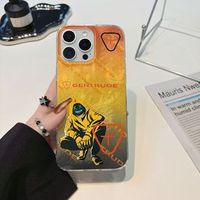 Coque de Téléphone de Luxe de Designer pour iPhone 11 12 13 14 15 16 Pro Max Gertrude Hull