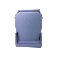 Support de chargeur sans fil 2 en 1 et porte-stylo, station de charge sans fil rapide 15W avec organisateur de crayons