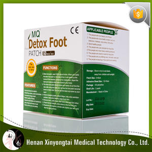 60 pièces produits de soins de santé OEM ODM pied Detox plâtre Anti-Fatigue Nature à base de plantes pied Patch - Product Image 3