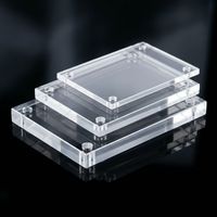 Plaque de verre de quartz transparente sur mesure avec trous précis, plaque de silice fondue haute température pour usage en laboratoire, soudage et découpe
