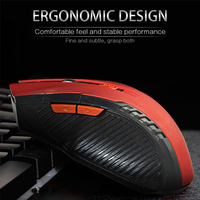 Souris optique de jeu sans fil, Mini, 2.4Ghz, 1200 dpi, avec récepteur USB, pour ordinateur portable