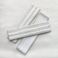 Vente en gros de serpillères écologiques durables, lavables, super absorbantes, à essorage sur quatre côtés, serpillères en microfibre pour le nettoyage des sols