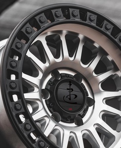 SW Beadlock 4x4 Roues 17x9 6x139.7 8x170 Off Road Jante de voiture forgée en aluminium pour F-150 Toyota Nissan Jeep RAM Hummer Lexus - Product Image 5