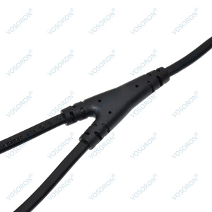 EU cee7/16 90 độ điện Nam để nữ đầu ra kép, 2 cách Outlet mở rộng Dây châu Âu 2 prong M/F điện splitter Cáp - Product Image 5