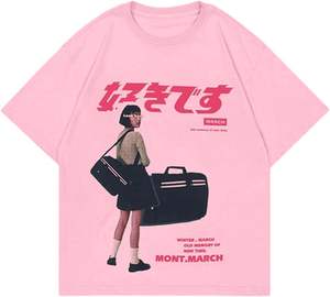 Crew Tee Graphic Tees Surdimensionné Creative Graffiti Chemises À Manches Courtes D'été Casual Rappeur Streetwear Y2k Tops Hommes T-Shirt - Product Image 4