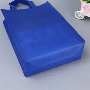 Biodegradable Reusable Non Woven Gift Shopping Bag Non-woven Fabric PP Foldable Handle Bag