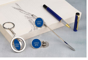 ซินรันจินของขวัญธุรกิจตามสั่งชุดของขวัญมหาวิทยาลัยป้ายโลหะองค์กรพวงกุญแจที่คั่นหนังสือ B2B พนักงานยี่ห้อศิษย์เก่า - Product Image 2