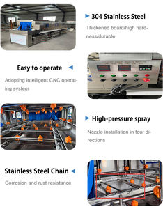 High Quality Customized Plate Wash Machine <b>Egg</b> Tray Fruit <b>Basket</b> Industrial Washer for Wholesalers - Product Image 6
