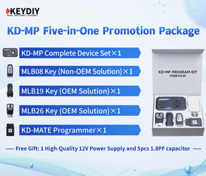 KEYDIY <span class=keywords><strong>KD</strong></span>-MP <span class=keywords><strong>5</strong></span>-in-1 pacchetto di promozione Kit KEYDIY <span class=keywords><strong>KD</strong></span>-MP + <span class=keywords><strong>KD</strong></span>-MATE MLB08 MLB19 MLB26 telecomandi aggiungere chiavi per sistemi MLB & MQB - Product Image 2