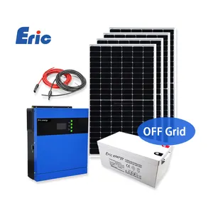 Off Grid Photovoltaic Kit 10KW Home Electric Solar PV Kit 10000W paneles solares costos 15 kw off grid solar power system