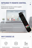 Mando a distancia de TV 4K de alta definición Mando a distancia universal