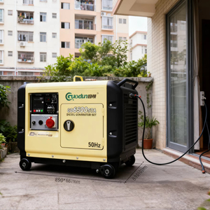 Chuyên nghiệp 50Hz 8KW Máy phát điện diesel 10KVA xách tay máy phát điện diesel 10kva Máy phát điện - Product Image 1