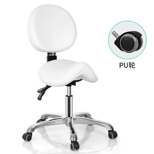 Sillas de Salón de Belleza Modernas y Sencillas, con Reposamanos Ajustable, Ruedas Giratorias, Silla Profesional para Tatuajes - Product Image 5
