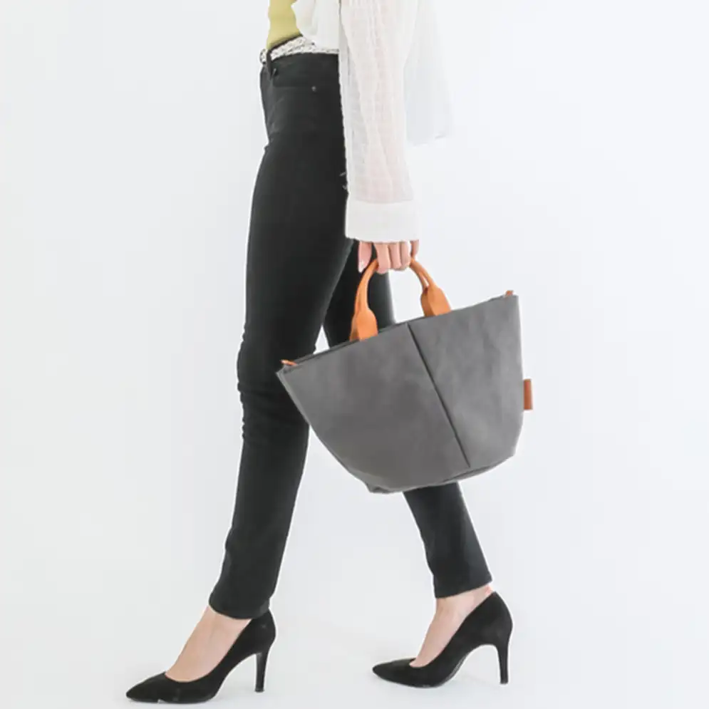 जापान के लिए सरल डिजाइन फैशनेबल आकस्मिक हाथ रंग ढोना बैग महिलाओं
