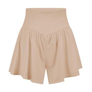 Shorts Deportivos de Cintura Alta para <span class=keywords><strong>Mujer</strong></span> <span class=keywords><strong>con</strong></span> Bolsillos, de Poliéster/Nailon, Fluidos, para Correr, Hacer Ejercicio, <span class=keywords><strong>Tenis</strong></span> - Product Image 5