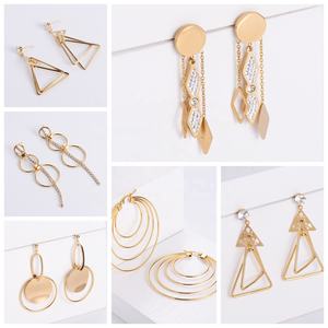 Boucles d'oreilles créole de Style coréen exagéré, bijou en acier inoxydable, avec grand cercle rond et grande boucle - Product Image 6