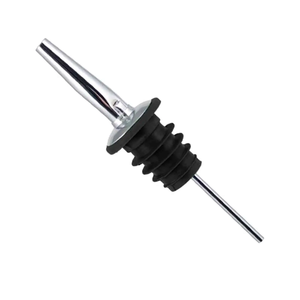 Shanghai vente en gros personnalisé rond liqueur 304 <span class=keywords><strong>bouchon</strong></span> de bec en acier inoxydable et liège <span class=keywords><strong>pour</strong></span> bouteilles d'huile et de vinaigre - Product Image 3