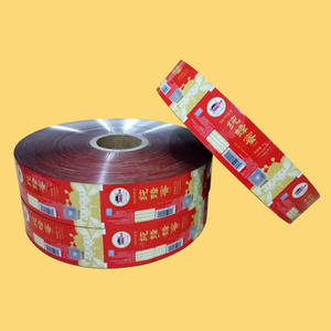Rotolo stampato su misura per il flusso di imballaggio alimentare involucro rotoli di pellicola Snack di imballaggio liquido per Auto macchina per l'imballaggio - Product Image 1