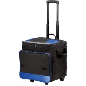 Custom logo Factory Insulated Rolling Trolley <b>Bag</b> Picnic Cooler <b>Bag</b> with <b>Wheels</b> - Product Image 2