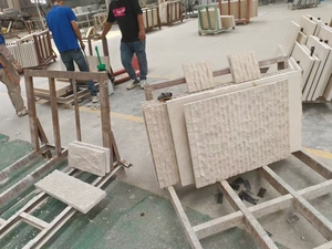 <span class=keywords><strong>Portugal</strong></span> Crema Porto Beige Caliza Creama Moca Caliza para revestimiento de piedra de pared exterior - Product Image 5