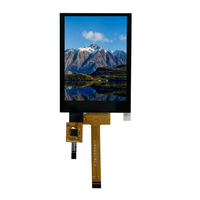 Layar LCD Kustom 2.8 inci 240x320 Antarmuka SPI Layar LCD TFT 2.8 Inci Layar IPS Industri Layar Sentuh Kapasitif