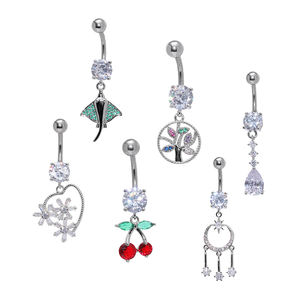 <span class=keywords><strong>Nombril</strong></span> <span class=keywords><strong>Piercing</strong></span> Zircon Gland Anneau De Ventre D'été Sexy <span class=keywords><strong>Femme</strong></span> Corps <span class=keywords><strong>Piercing</strong></span> En Acier Inoxydable <span class=keywords><strong>Nombril</strong></span> Anneaux - Product Image 4