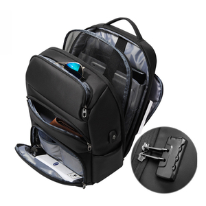 Laptop Antitheft Back Pack Bag Anti <strong>Theft</strong> <strong>Backpack</strong> High Quality Water <strong>Proof</strong> Hiking Travel Custom Logo Mens Polyester Fashion - Product Image 4