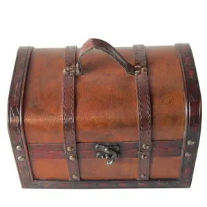 Factory Luxury Wooden Storage Box Antique Cheap Wooden Storage Box Vintage Wooden Treasure Chest