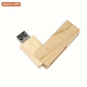 Clés USB promotionnelles en bois personnalisées avec logo, 4 Go, 8 Go, 16 Go, 32 Go, 64 Go, 128 Go, en bambou, vente en gros - Product Image 3