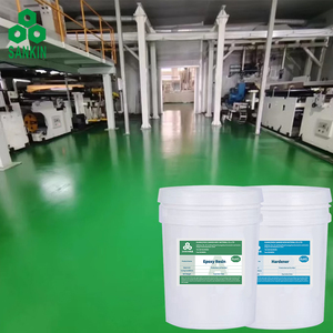 Revêtement de sol époxy pour centres commerciaux et supermarchés, résistant à la pression et facile à nettoyer, revêtement de sol commercial professionnel - Product Image 1