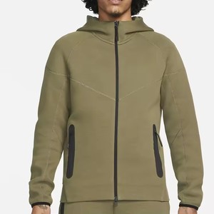 Sudadera con Capucha para Hombre Wembly Sports, Estilo Deportivo, Otoño, Resistente al Viento, Transpirable, Poliéster y Algodón, Corte Regular, Color Sólido - Product Image 4