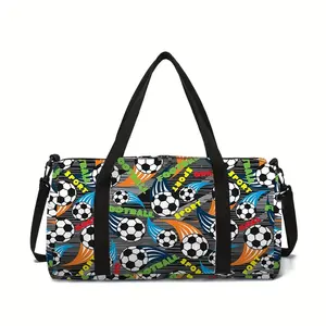 Sac de voyage polochon de grande capacité pour garçons et filles Meilleur cadeau à la mode pour enfants - Product Image 5