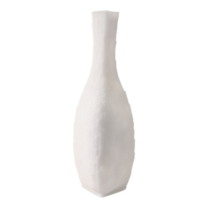Vaso decorativo in poliresina testurizzato per erba della pampa, steli artificiali, fiori freschi, decorazione per il soggiorno - Product Image 3