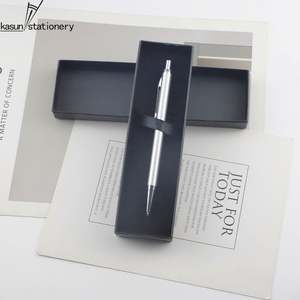 Nuevo Bolígrafo de Acero Inoxidable con Grabado Láser Personalizado, Bolígrafo de Gel Metálico, Regalo Promocional Publicitario - Product Image 5